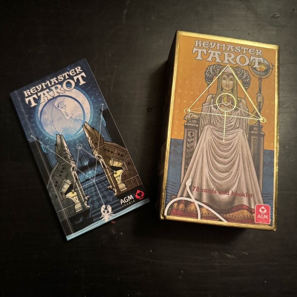 Tarot Card Deck - Gold and Blue